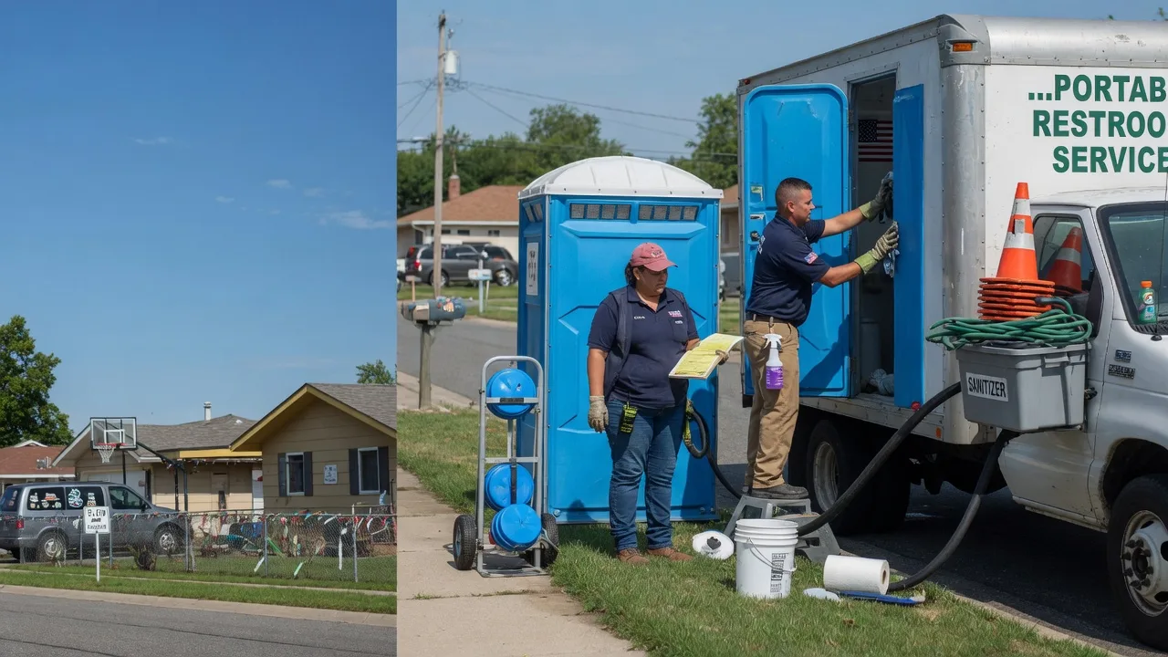 Portable Toilet Rental in Rinard, IL near me